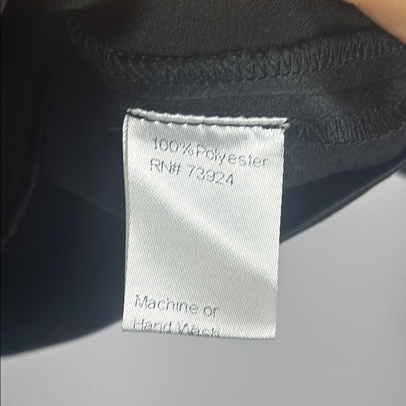 Misook Black Crepe Side-Tie Wrap Blazer Size Large - Picture 9 of 11